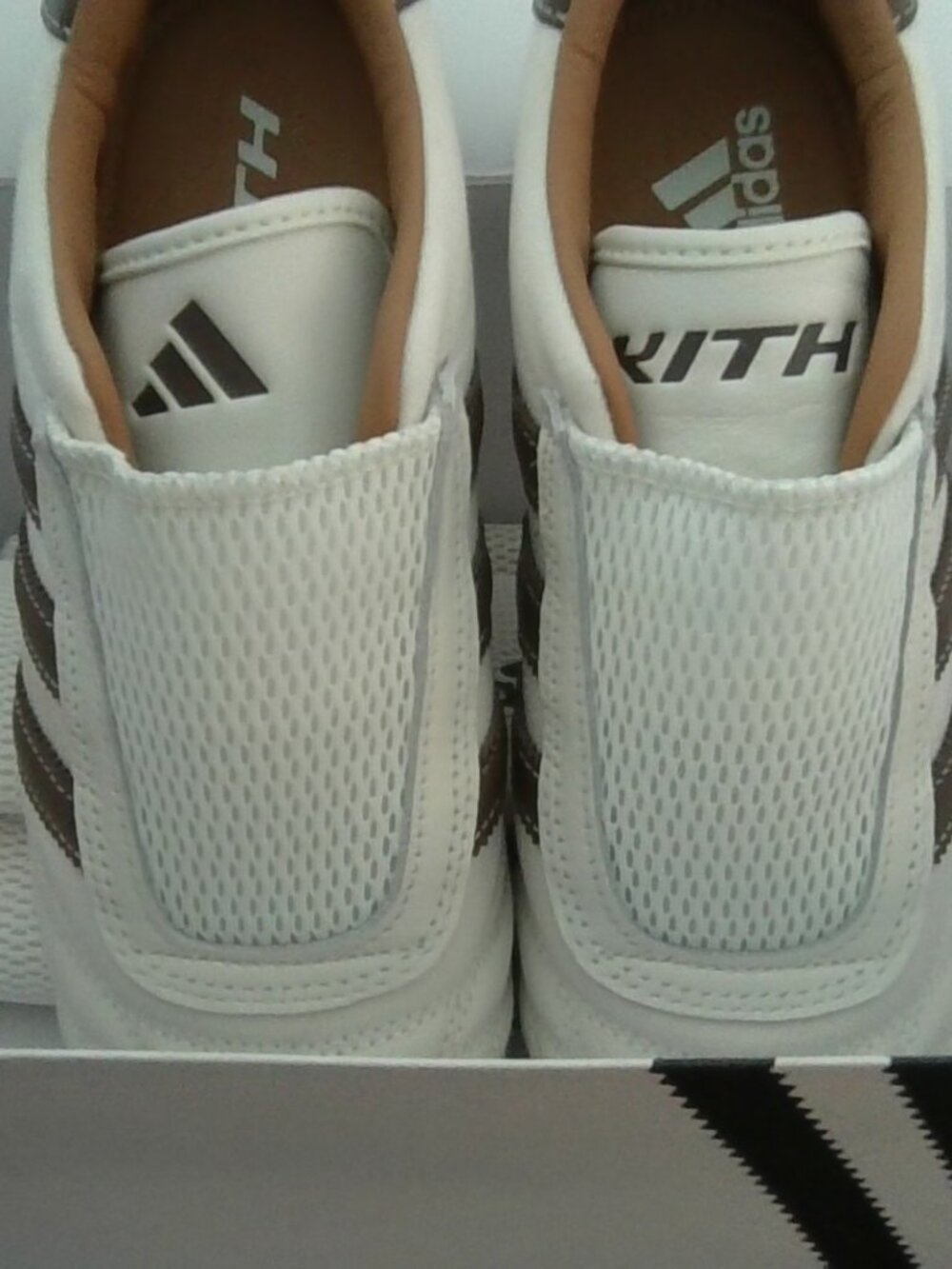 adidas x Kith Taekwondo 'Natural Canvas Coffee Quartz, Size 6 Women's